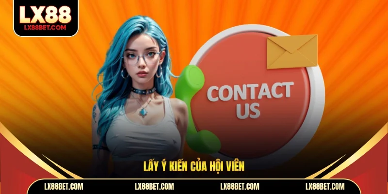 Lấy ý kiến của hội viên